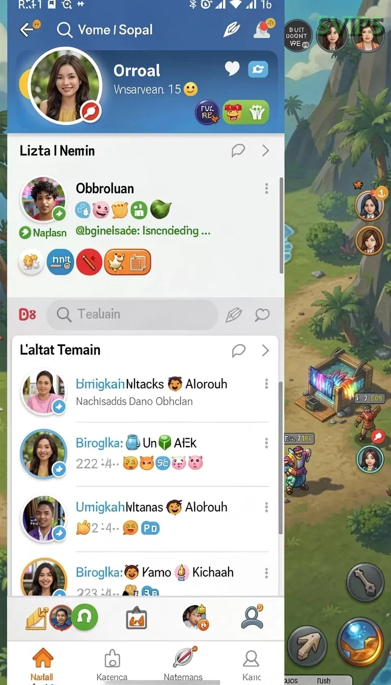 Cuplikan layar ZZ4D — aktivitas