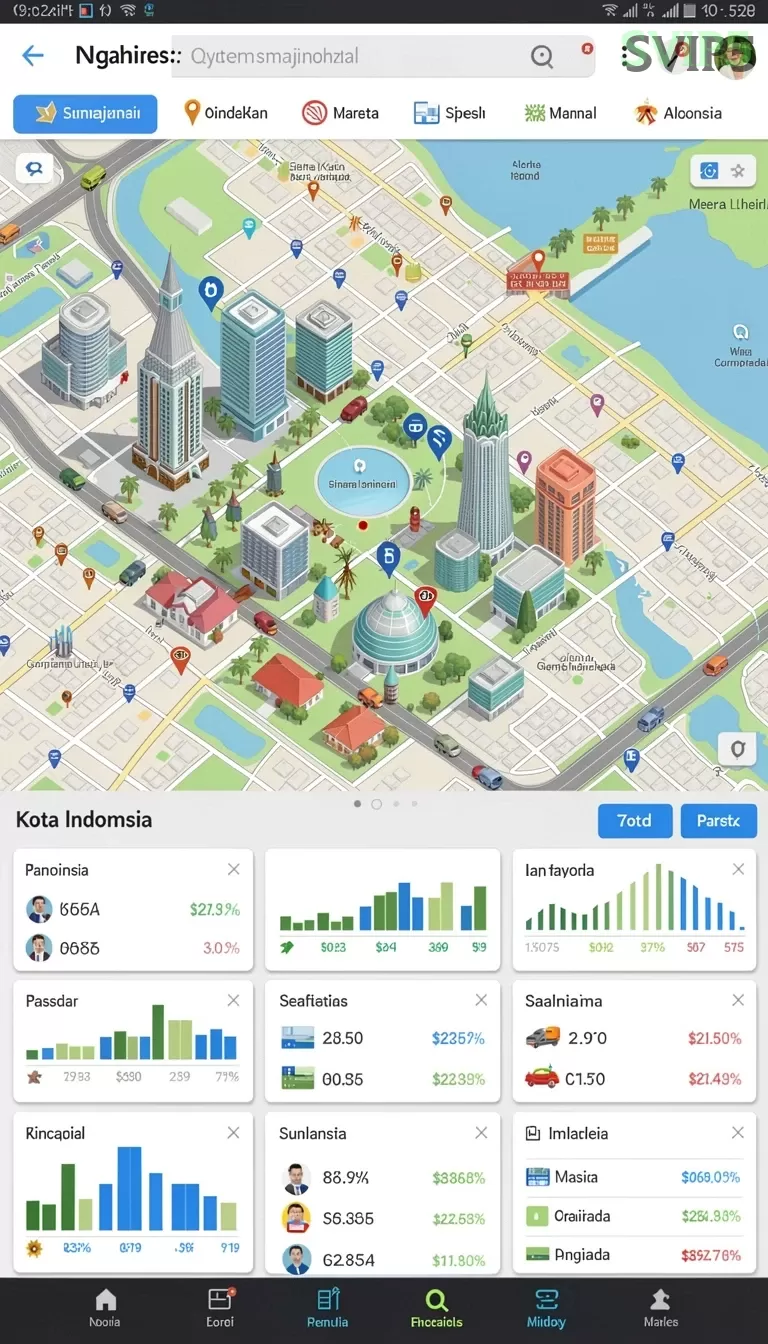 Cuplikan layar TOTO12 — menu navigasi